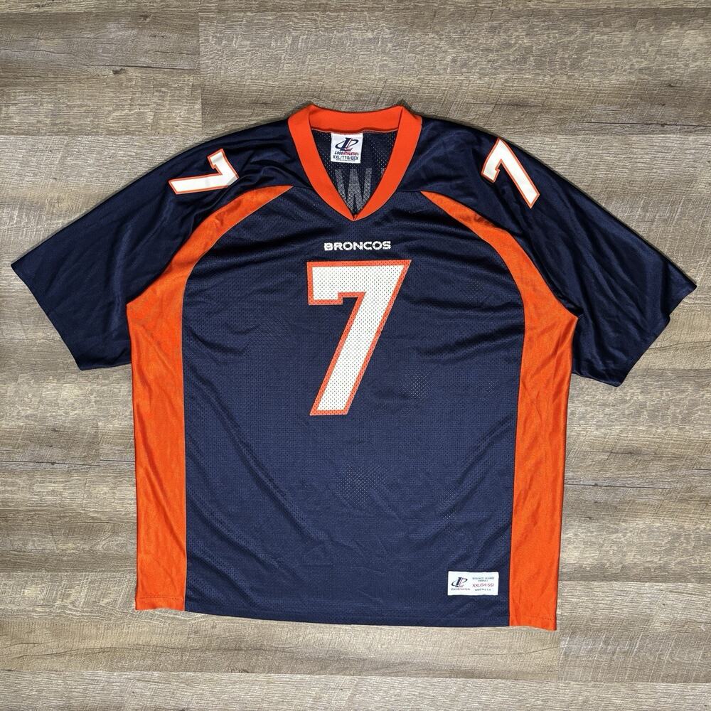 Vintage Denver Broncos John Elway NFL Jersey Men's XXL Logo 7 Made in USA 90's